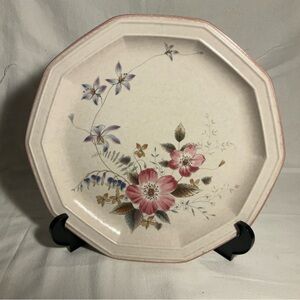 Pink and Cream Floral Dinnerware Set for Elegant Dining